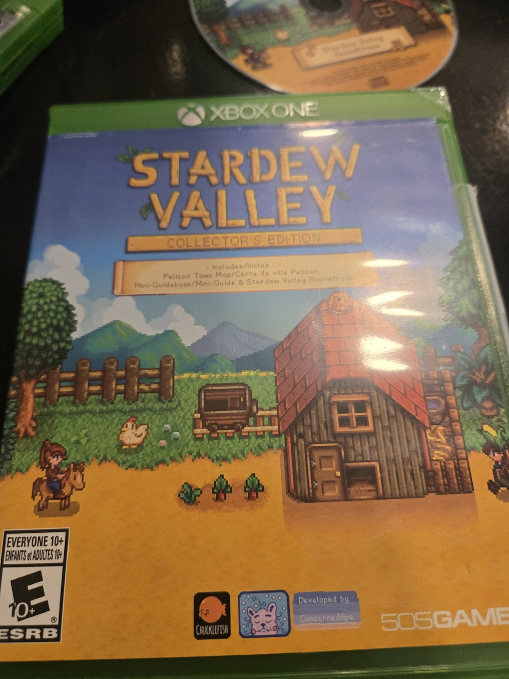 Stardew Valley Collector's Edition (Xbox One) Complete CIB with Map, CD, Guide